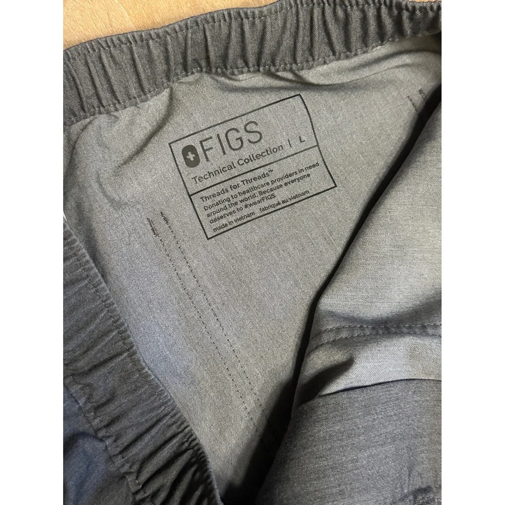 Figs‎ Cairo Cargo Scrub Pants GRAPHITE Large
